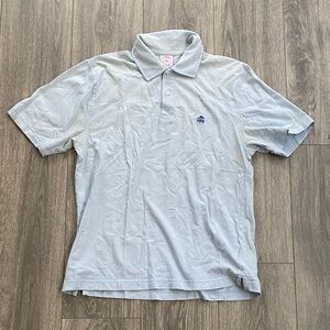 Brooks Brothers - Light Blue Short Sleeve Polo Shirt - Size M